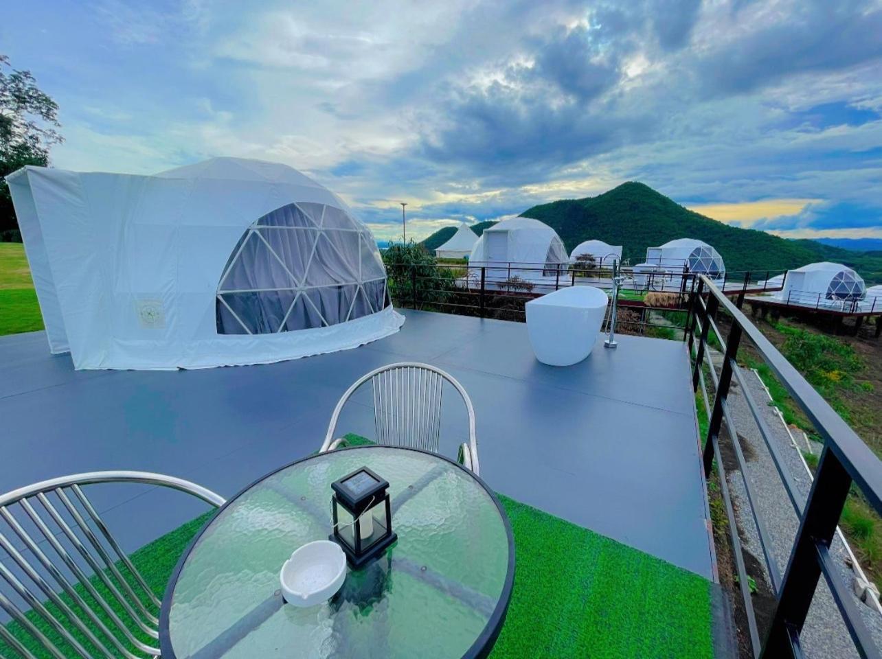 สกายเบย์ เชียงคาน Hotell Pha Baen Eksteriør bilde