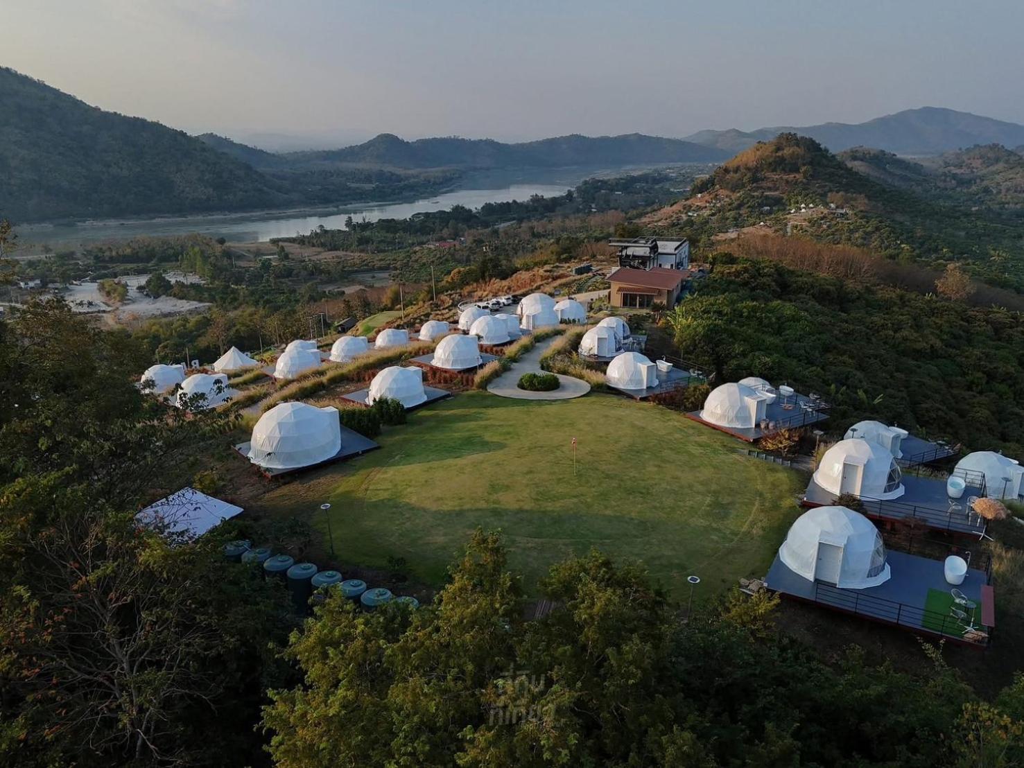 สกายเบย์ เชียงคาน Hotell Pha Baen Eksteriør bilde